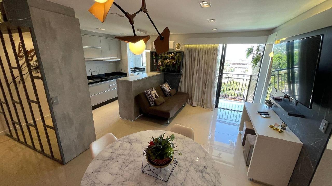 Studio No Centro Gastronomico De Foz Com Vista Para O Rio Parana Apartment Foz do Iguacu Bagian luar foto